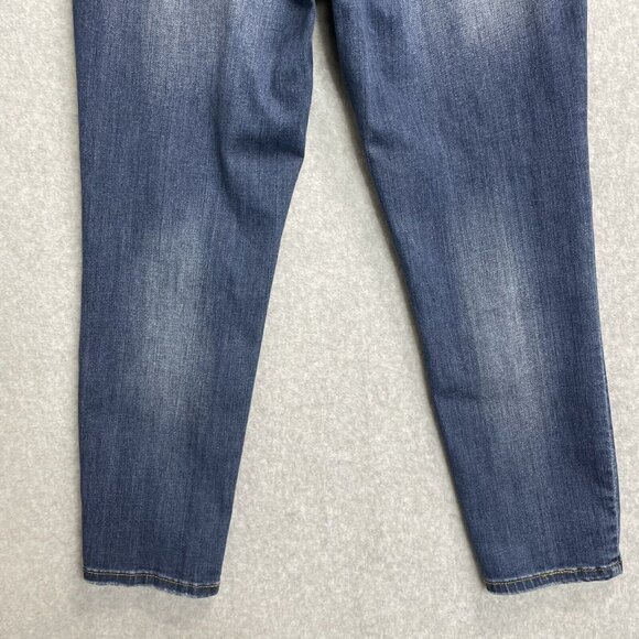 Judy Blue Angie Jeans Womens 32 Relaxed Fit Blue Denim Mid Rise Stretch - Picture 6 of 13